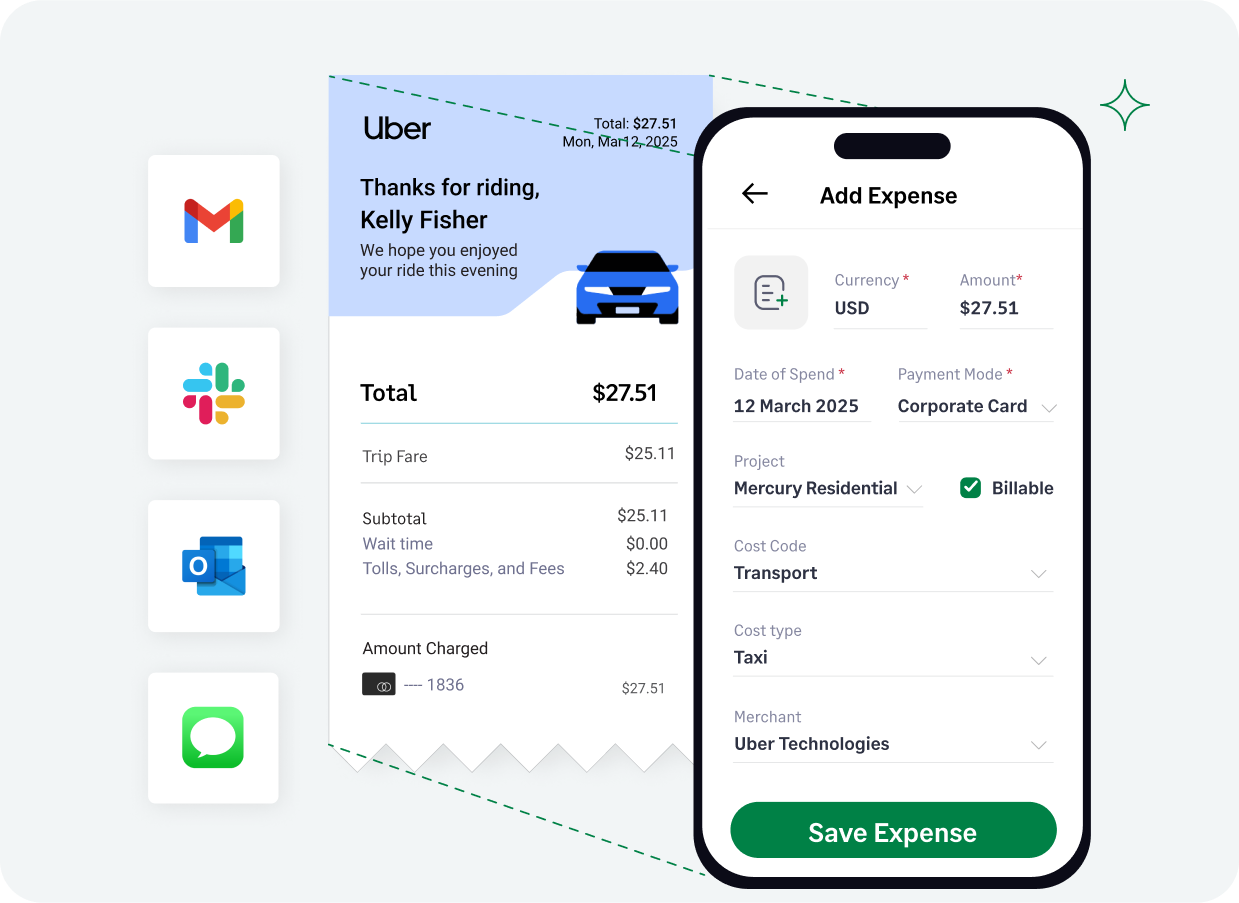 Track receipts from your favorite apps with Fyle