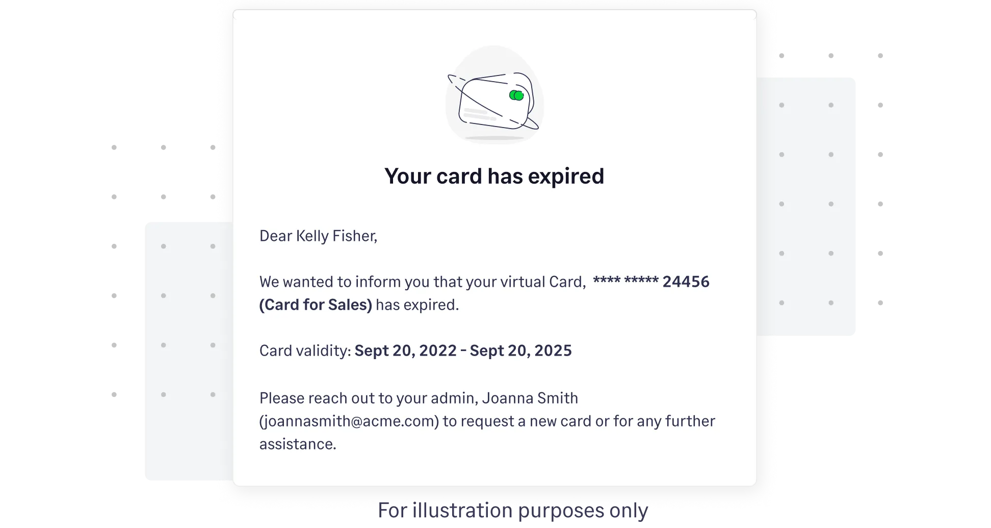 Use Sage Expense Management to create secure virtual Cards for better control