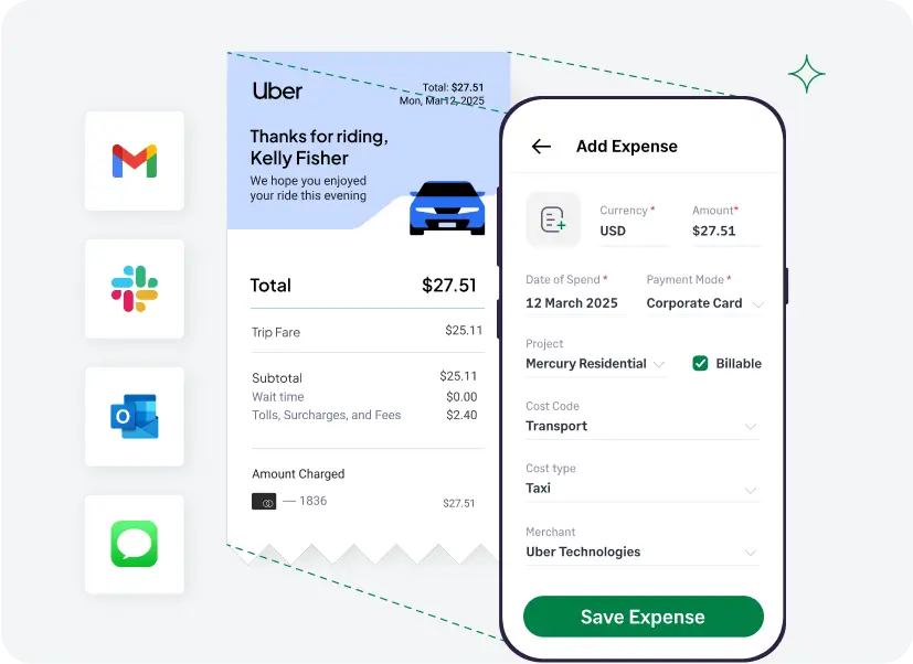 Track and submit expenses from your everyday apps with Fyle