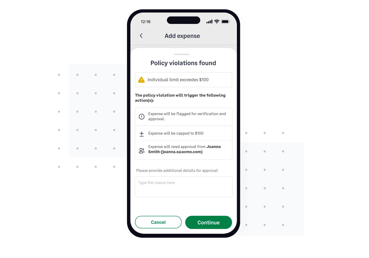 Automate compliance for corporate credit card expenses with Sage Expense Management.