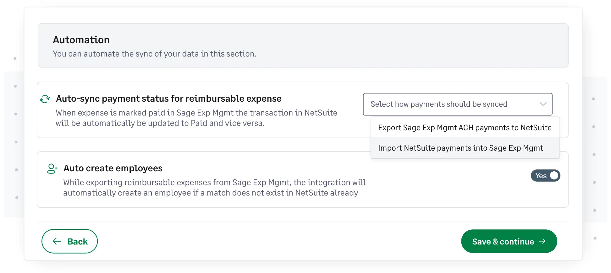 Custom Field Mapping
