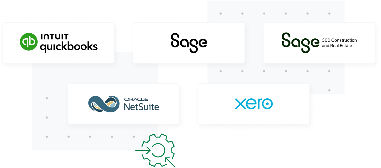 Fyle's mileage tracker for small business directly integrates with major accounting software saving time and eliminating manual effort.
