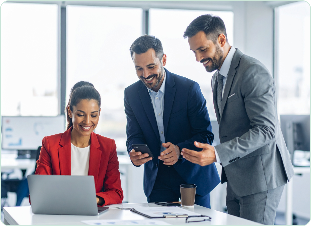 Employees using Sage Expense Management