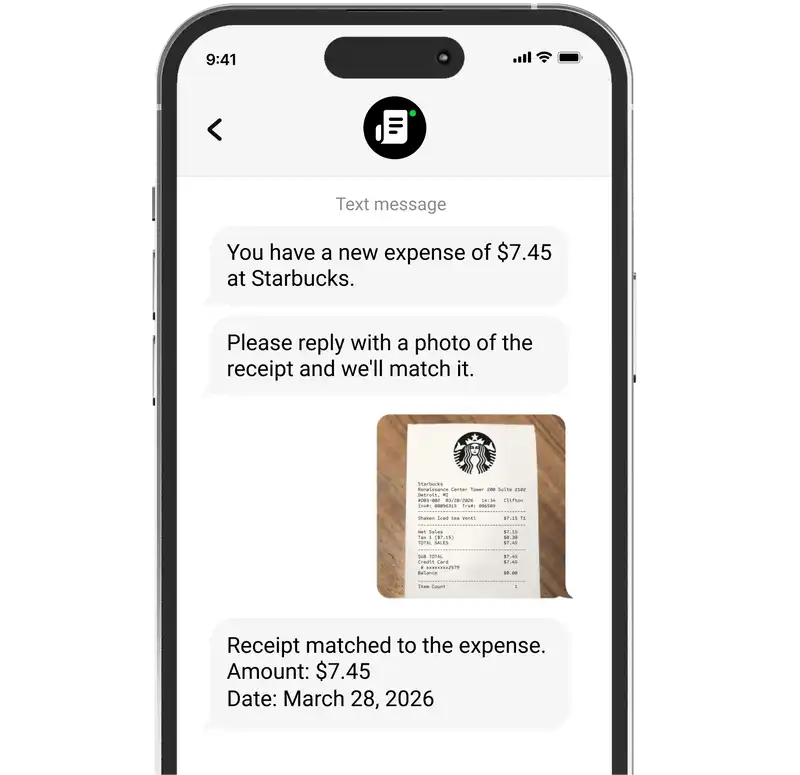 The Sage Expense Management way of tracking and managing expense receipts